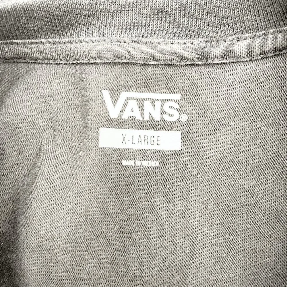 Vans Lizzie Armanto Boyfriend T Shirt‎ Black Graphic Crew Neck - Picture 5 of 5